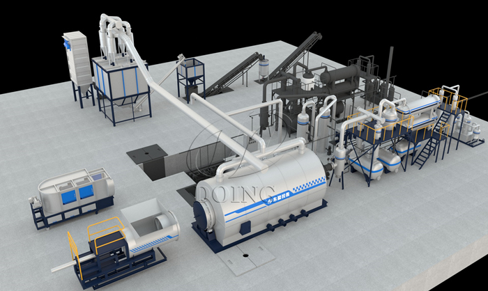 廢輪胎煉油設(shè)備