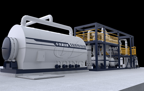 廢舊輪胎煉油設(shè)備裂解輪胎的合適溫度是多少？如何控制輪胎煉油設(shè)備溫度？