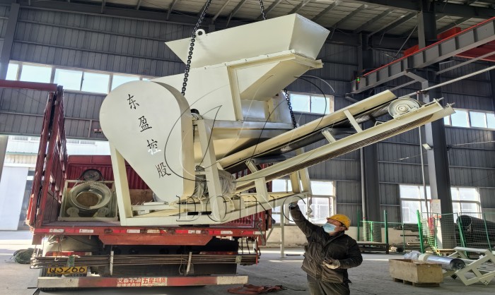 木薯切片機(jī)裝車