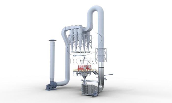淀粉脫水干燥階段