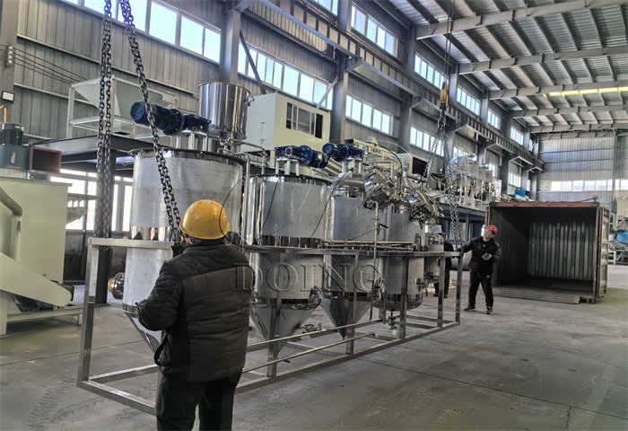 棕櫚仁油精煉設備