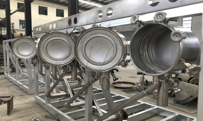 加工紅薯淀粉為什么會產(chǎn)生油粉？怎么去除油粉？