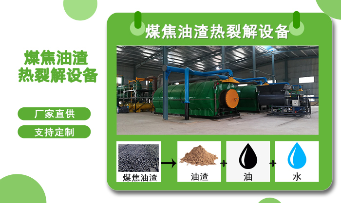 煤焦油渣熱解處理設(shè)備