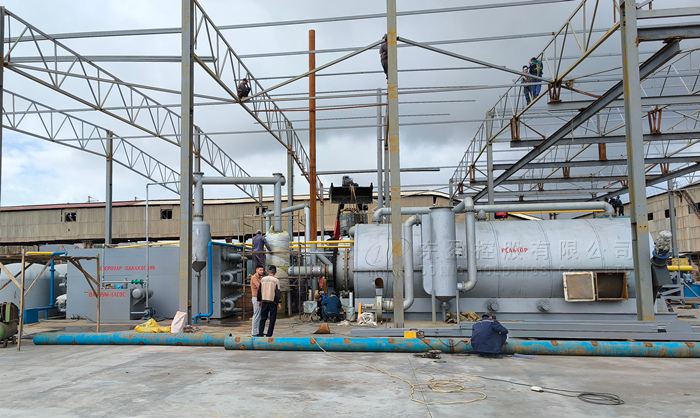 裂解輪胎油設(shè)備