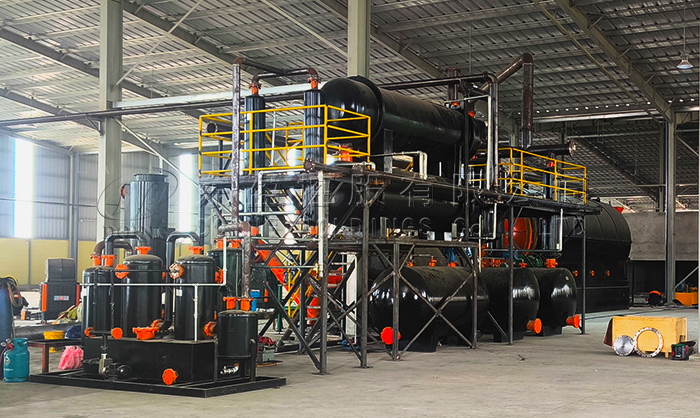 塑料熱解制油設(shè)備