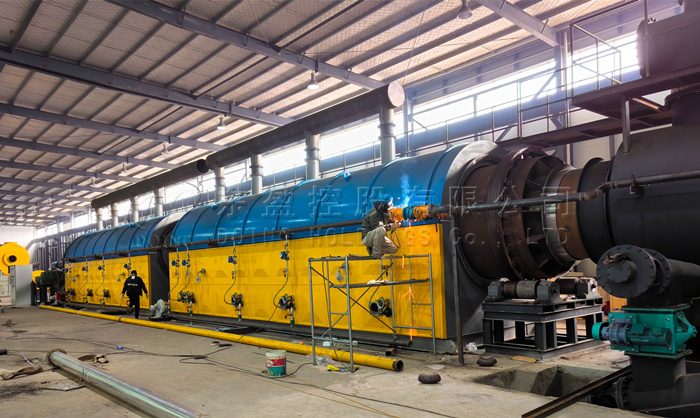 廢輪胎連續(xù)性煉油設(shè)備