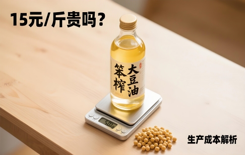 15元一斤的苯榨大豆油貴嗎?笨榨大豆油生產(chǎn)成本是多少?
