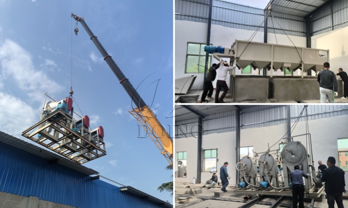 淀粉設(shè)備安裝