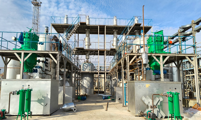 重油蒸餾提煉柴油設(shè)備