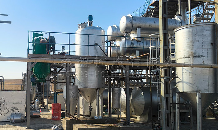 輪胎油提煉柴油技術(shù)