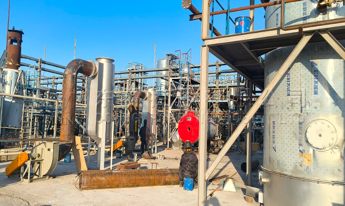 廢油蒸餾提煉柴油設(shè)備