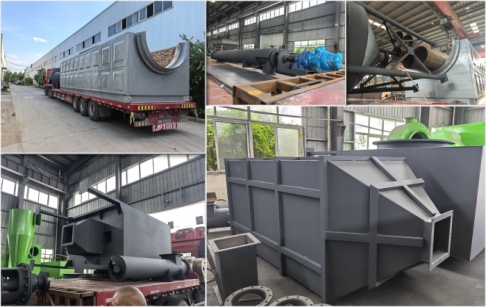 河南東盈連續(xù)式不銹鋼油泥裂解設(shè)備順利啟運(yùn)內(nèi)蒙古