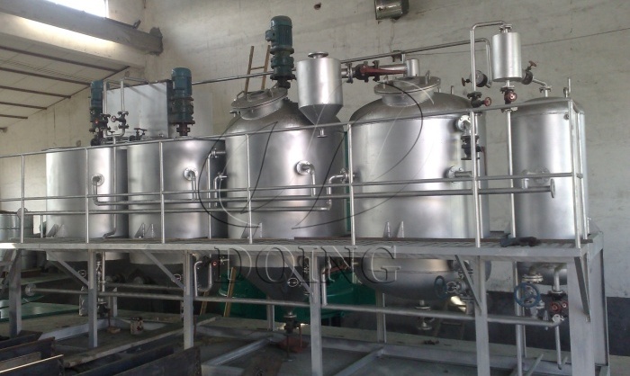 食用油精煉設備