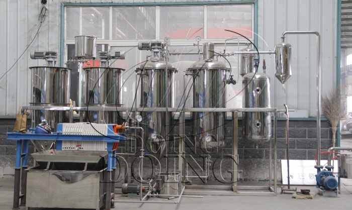 食用油電加熱精煉設備