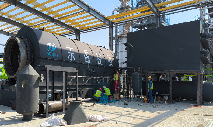 含油硅藻土熱解處理設(shè)備