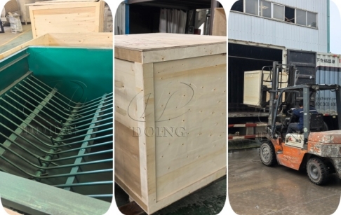 河南國瑞油脂1噸/時棕櫚油壓榨四件套今日啟程尼日利亞